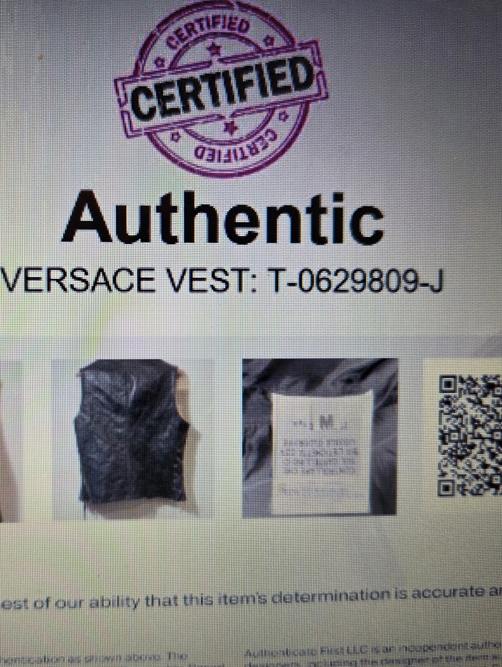 Versace Vintage Ladies Versace Vest - Picture 10 of 10